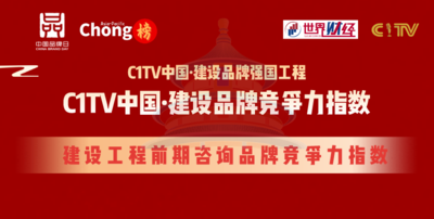 C1TV中国·建设项目前期咨询品牌竞争力指数